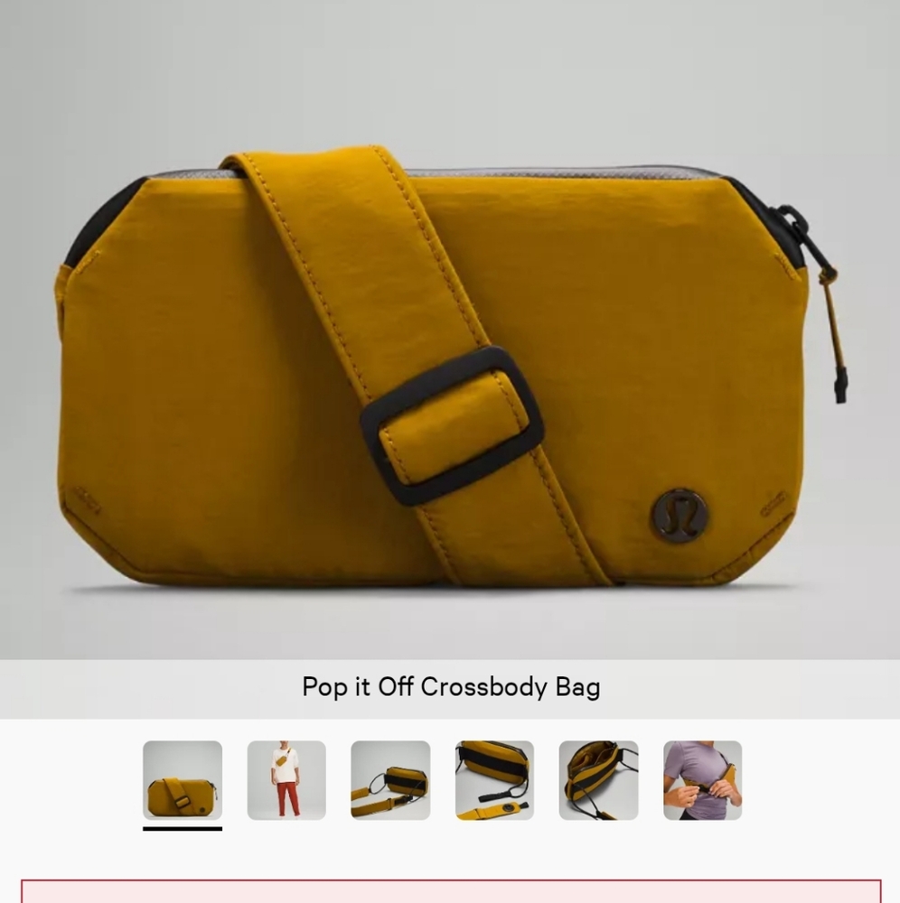 Lululemon Pop It Off Crossbody *firm